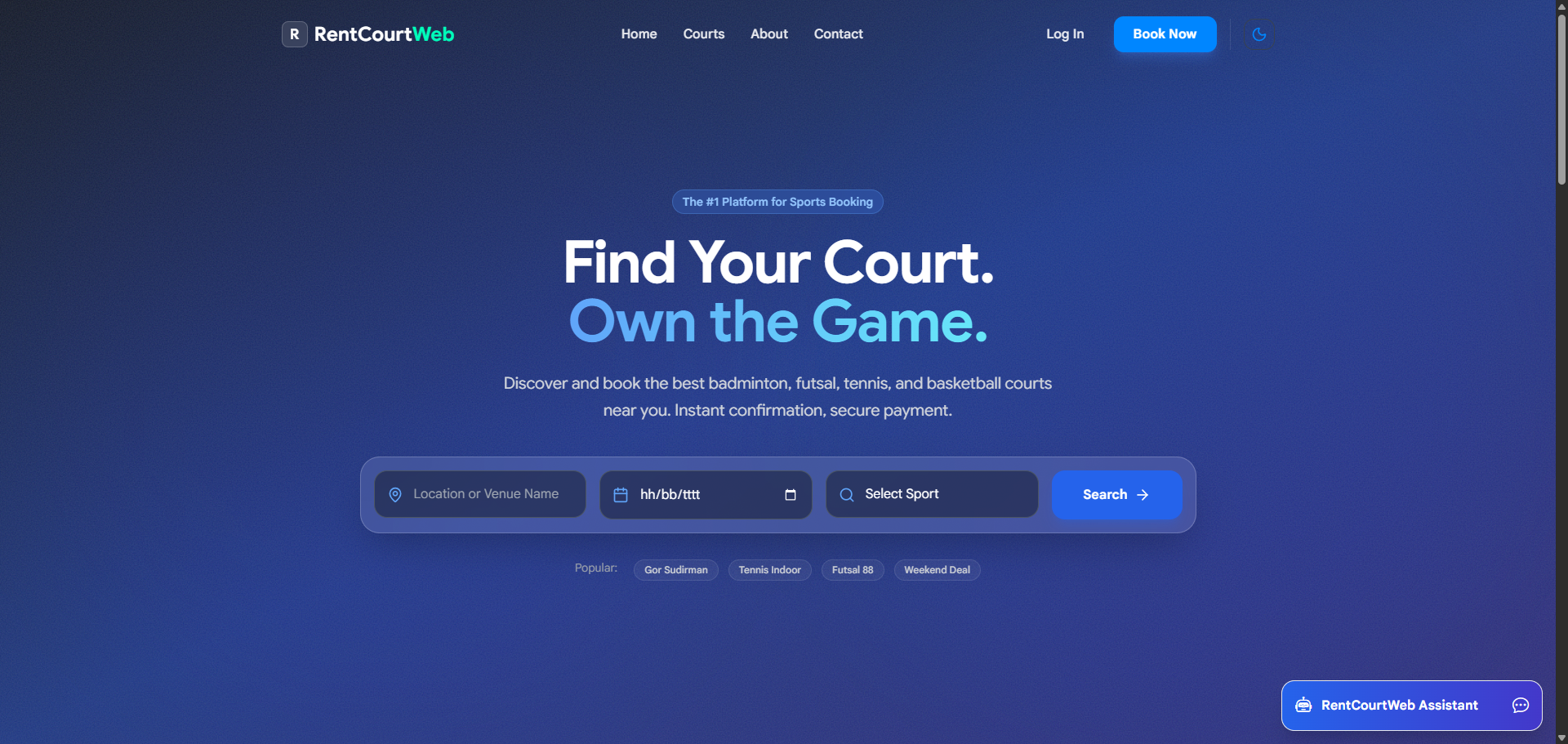 RoC RentCourtWeb - Slide 1